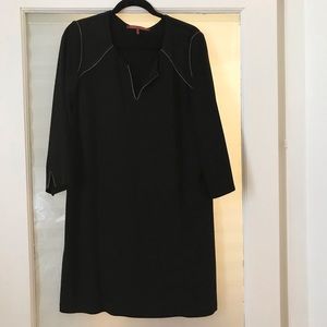 Black Comptoir Des Cotonniers shift dress